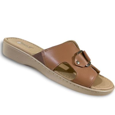 Romulo Sandalia Cuero Faisan Mujer Ref 7230